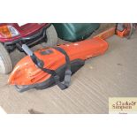 A Flymo garden vac