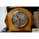 Two hole mantel clock