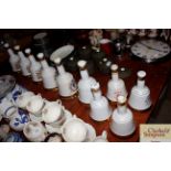 A quantity of Bells Scotch whisky decanters with c