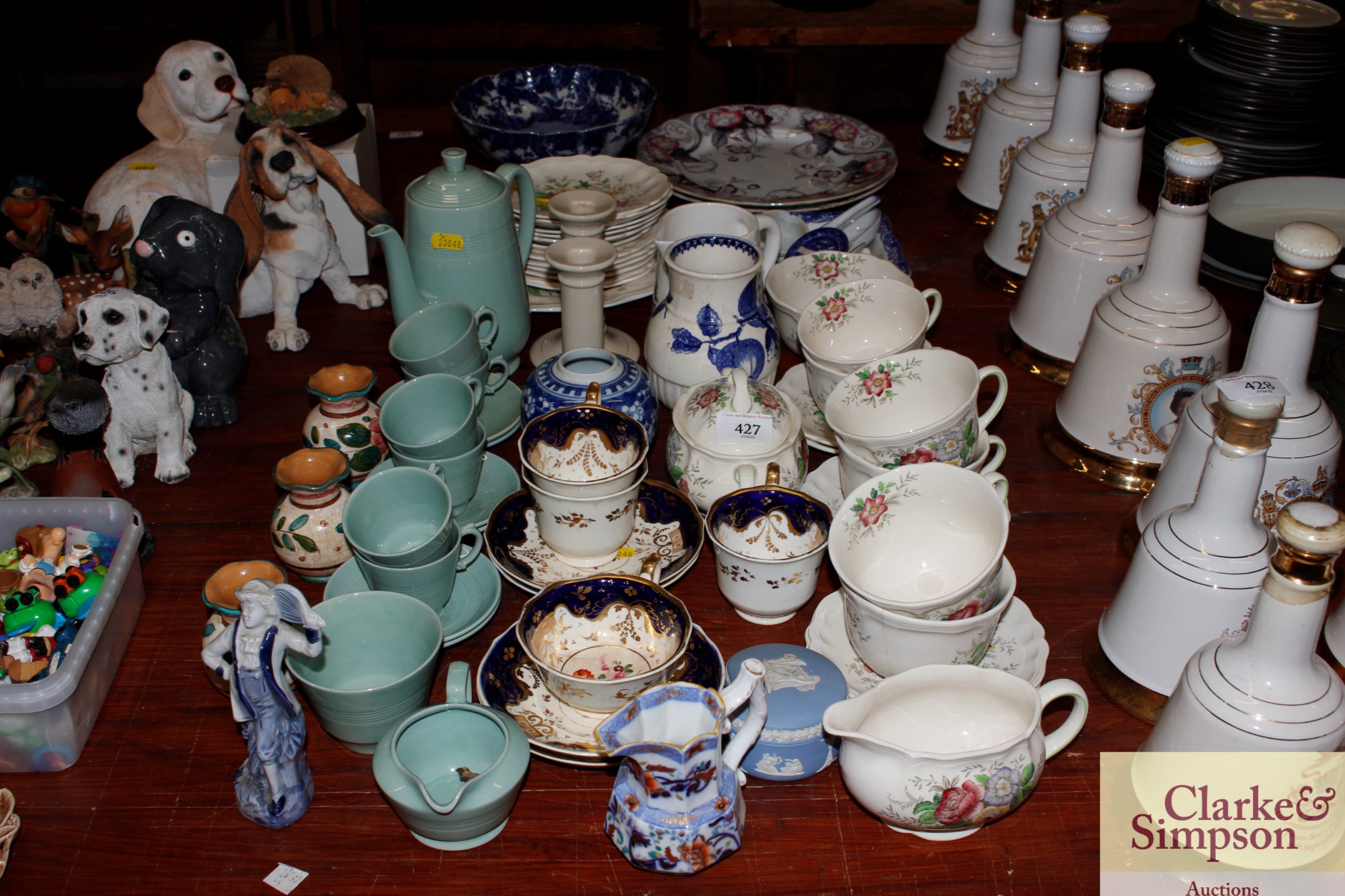 A quantity of various china to include Royal Doult