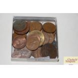 A quantity of coinage to include Victorian and TSB