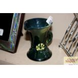 An Eltonware green glazed jug