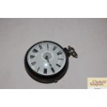 Early 19th Century silver pair cased pocket watch