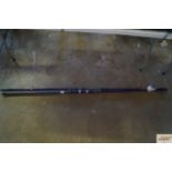 An Abu Garcia beach caster fishing rod