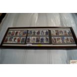 A quantity of cigarette cards