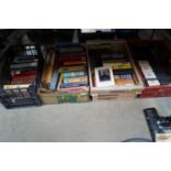 Four boxes of various books