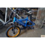 A pedal pals child's BMX bike