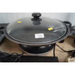 An electric wok