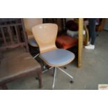 Two Birchwood office chairs