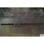 An Abu Garcia graphite carbon bass fishing rod