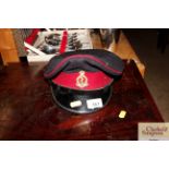 A military cap, labelled inside Capt. Beaumont, si