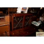 A 19th Century mahogany bookcase top AF