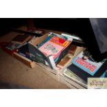 Five boxes of miscellaneous books