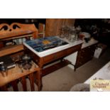 An Edwardian marble topped washstand