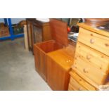 A pair of Stag storage units