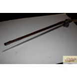 Holt & Sons London, a dress sword in leather scabb