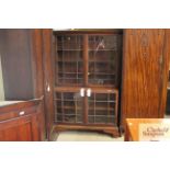 A 19th Century mahogany two section bookcase
