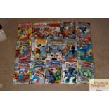 180 Marvel Comics, Captain America, Spiderman, etc