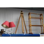 An artists easel