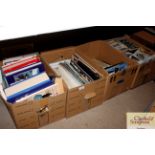 Four boxes of miscellaneous books