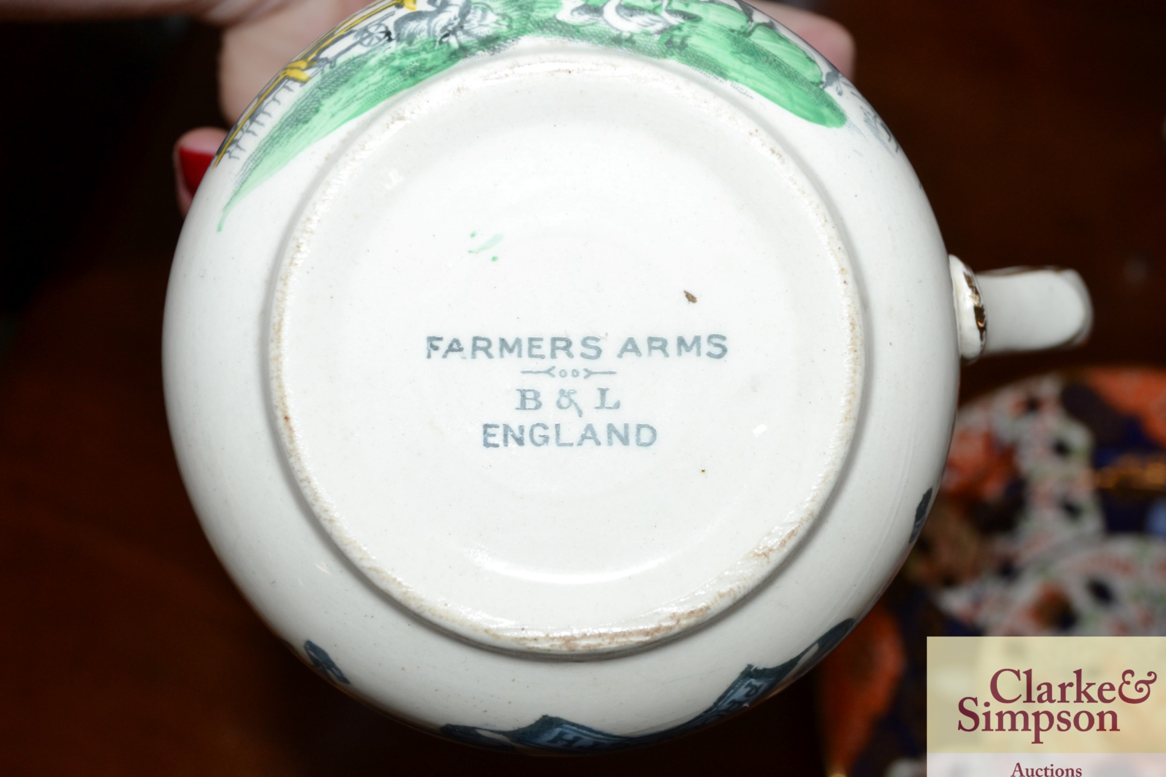 A "Farmers Arms" breakfast cup and saucer; and a D - Image 2 of 3