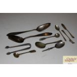 Two white metal spoons by John Fredich & Bohnardt,