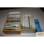 Two boxes of miscellaneous post-cards