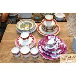 A quantity of decorative teaware