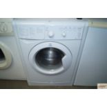 An Indesit washing machine