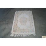 An approx. 3' x 2'1" Chinese style patterned rug