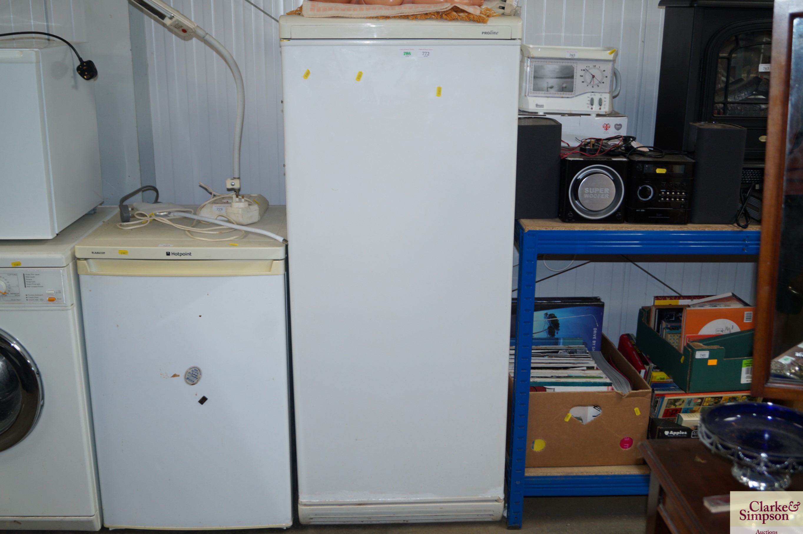 A Pro Line fridge