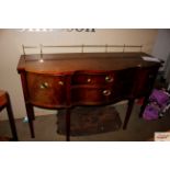 A Thomasville serpentine fronted sideboard