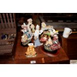 A quantity of various ornaments and figurines to i