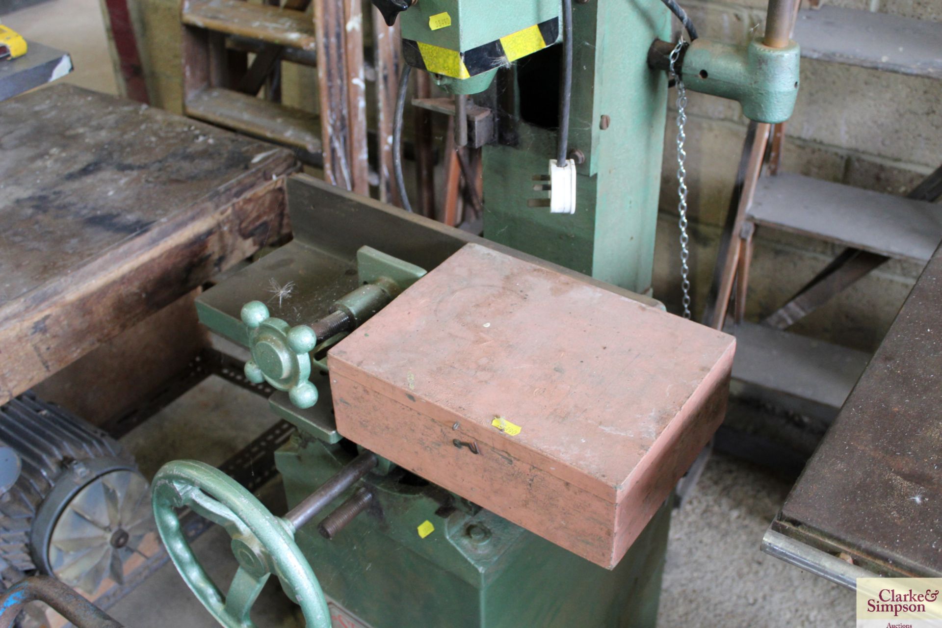 Sedgewick Mortice Machine including mortice cutting bits - Image 4 of 5