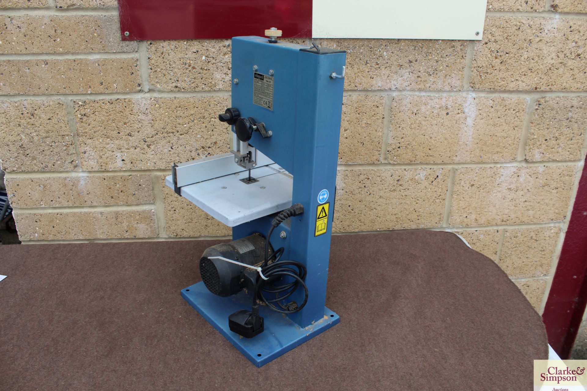Scheppach HBS 20 240v bench top band saw. - Image 3 of 7