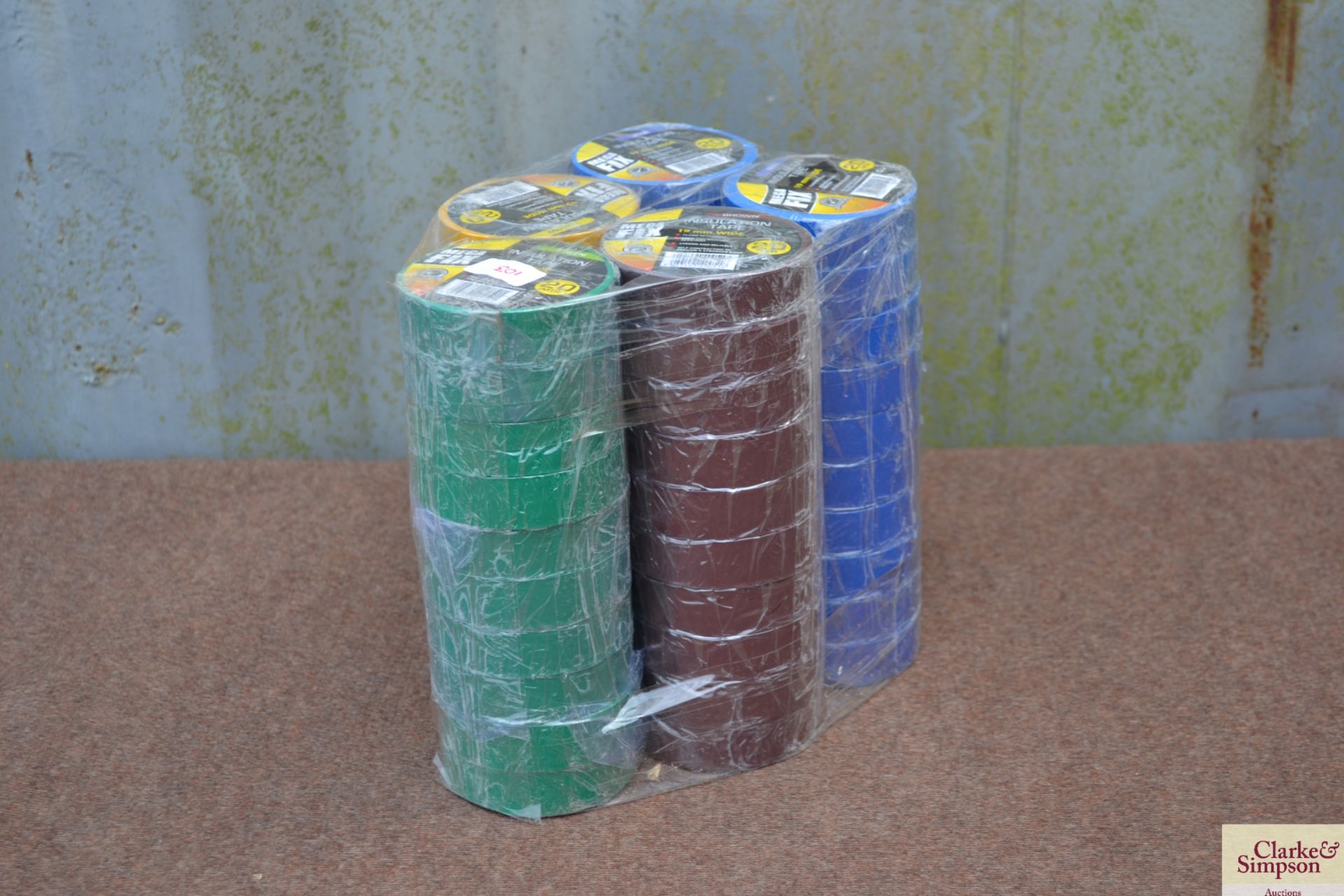 50 rolls of insulation tape. V