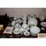 A quantity of various Portmeirion china including