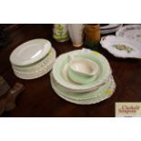 A small collection of Grindley "Cream Petal" dinne