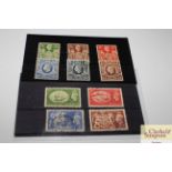 Great Britain George VI set of six high values; an