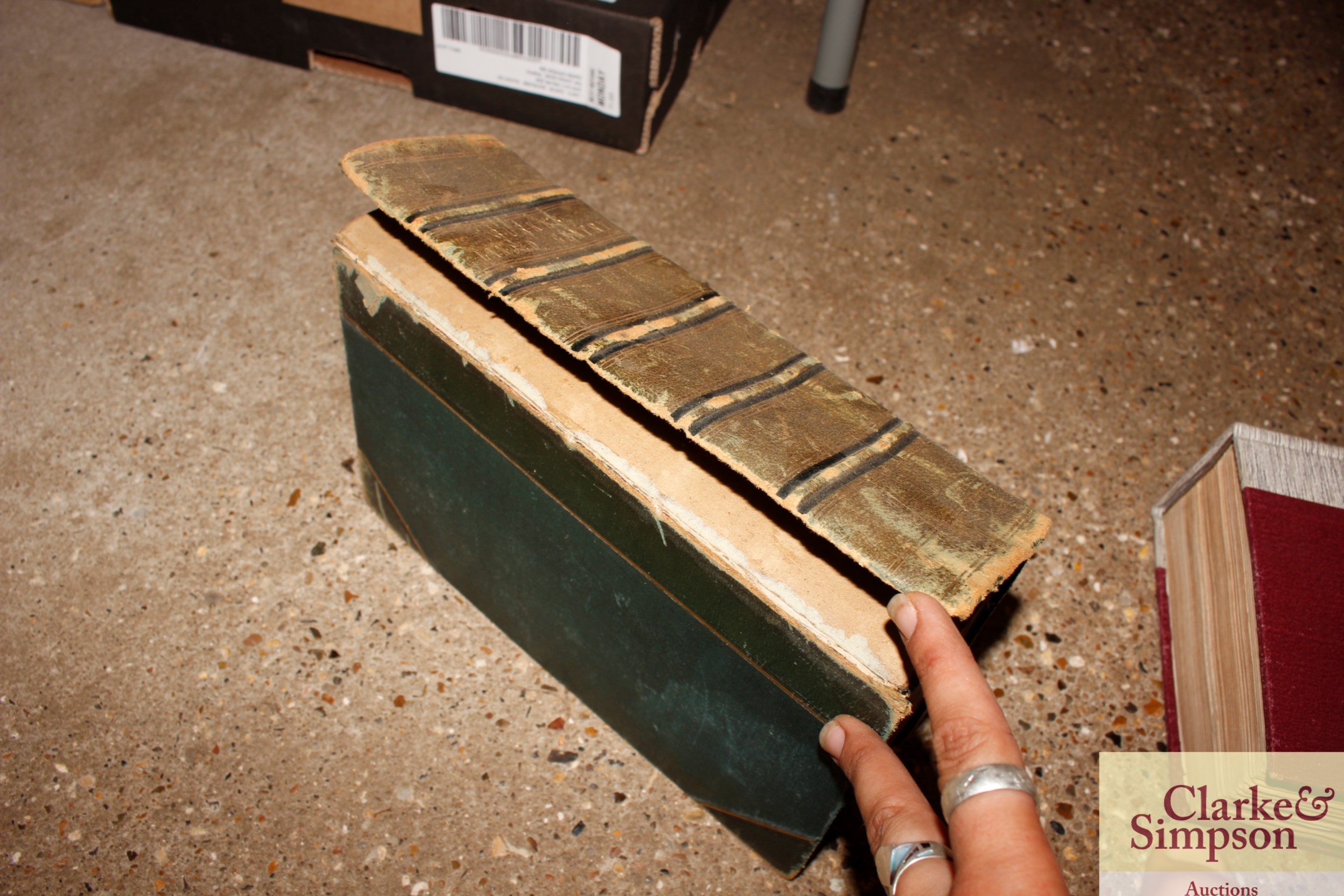 A box containing various volumes of Burkes Peerage - Image 10 of 13