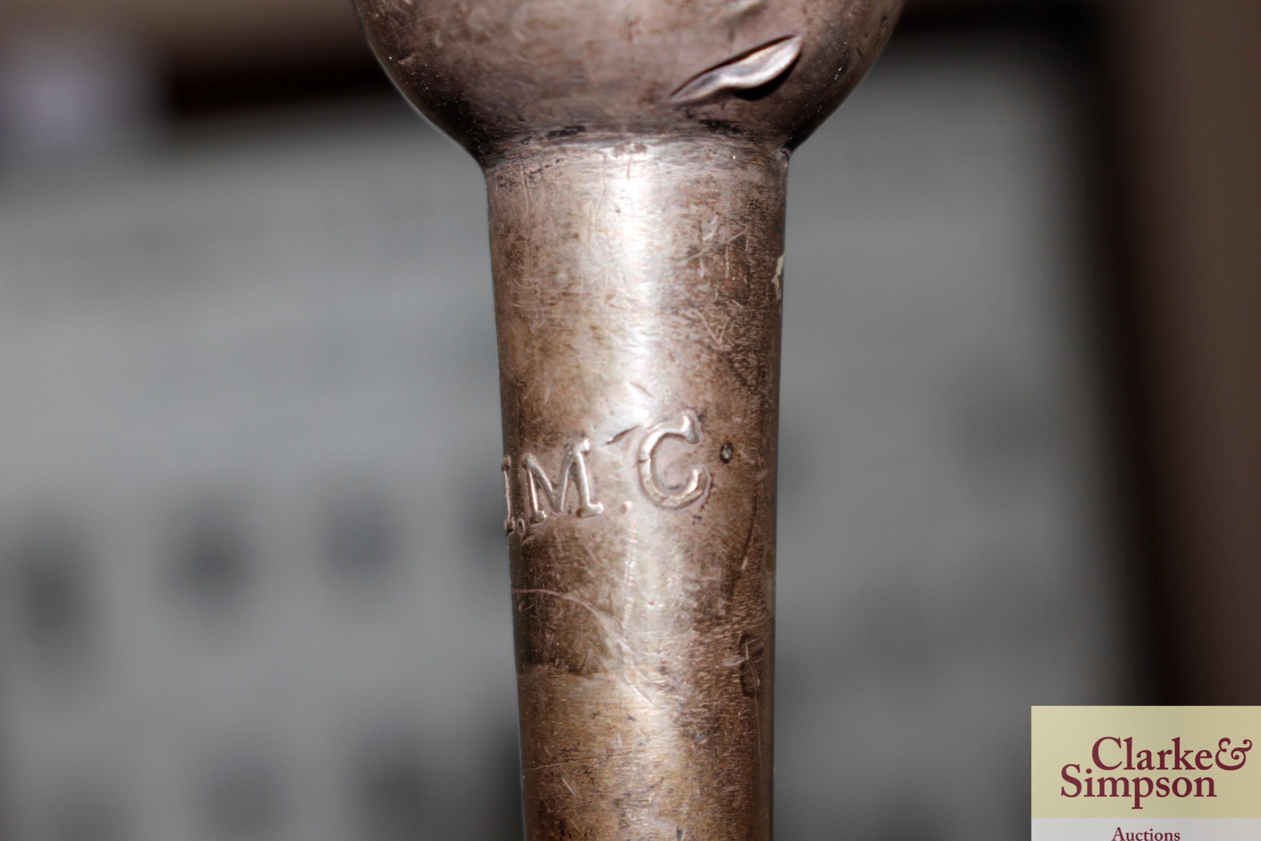 A Regimental swagger stick - Image 5 of 5