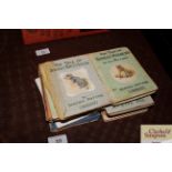 A collection of various Beatrix Potter books publi