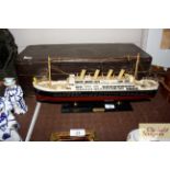 A model of The Titanic