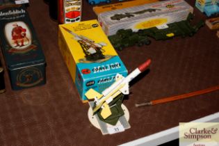 A Corgi toys Major Bloodhound guided missile with