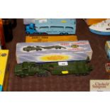 A Dinky Supertoys 660 tank transporter with origin