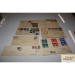 Africa packet of eight early First Day Covers, Fir