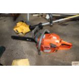 A Husqvarna 16" chain saw