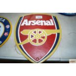 A reproduction Arsenal plaque