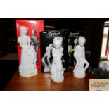 Three boxed Spode figures by Pauling Shone