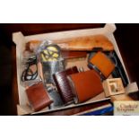 A box containing various collectables etc. to incl